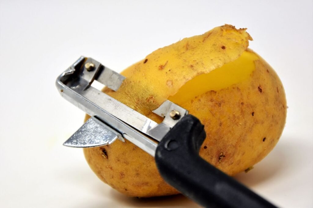 How to Peel Potatoes Without a Peeler