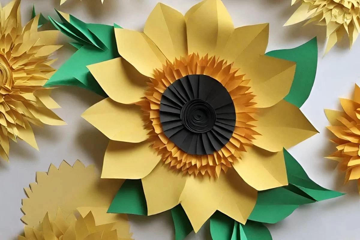 How to Make a Paper Sunflower: Easy Craft Tutorial