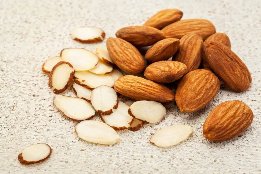 Preparing Almonds for Slicing