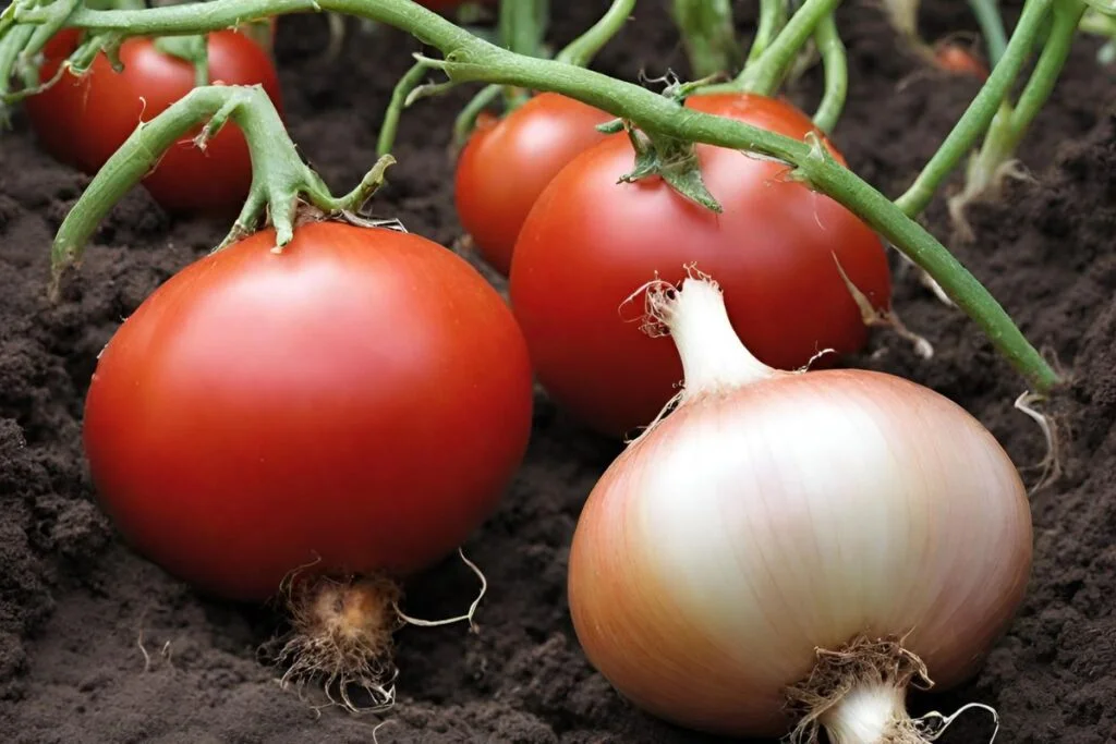 Can You Plant Onions with Tomatoes