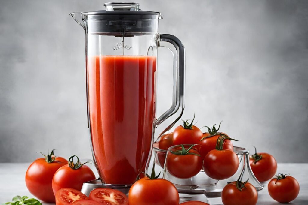 How to Make Tomato Juice in a Blender