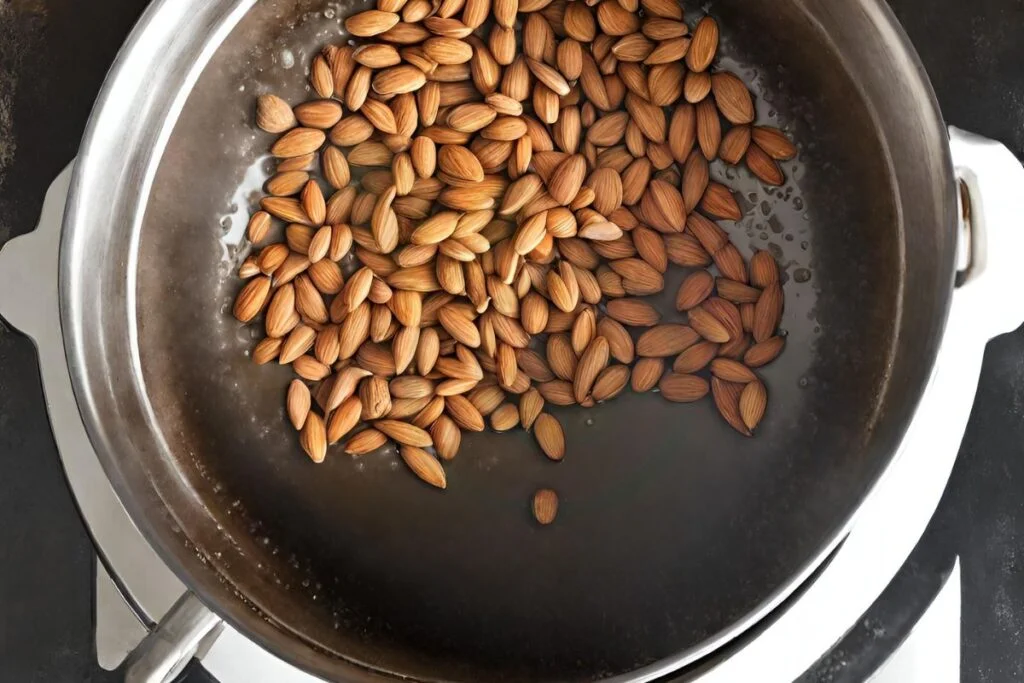 Boiling Almonds