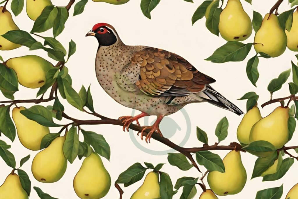 Partridge in a Pear Tree Look Like
