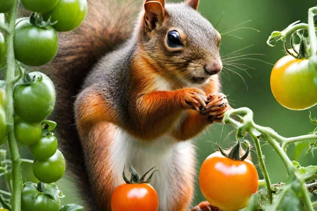 Protect Tomato Plants from Squirrels
