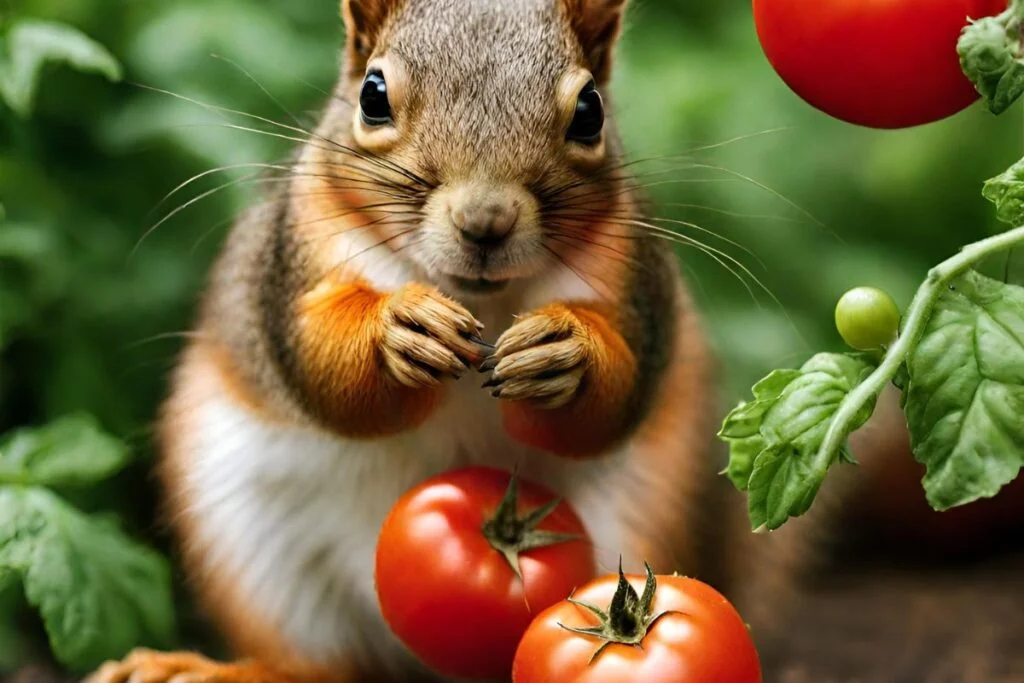Protect Tomato Plants from Squirrels