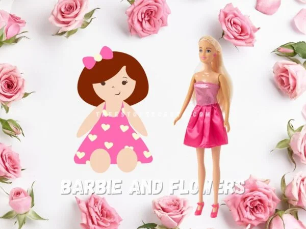 Barbie and Flowers: Floral Fashion in Doll Playsets