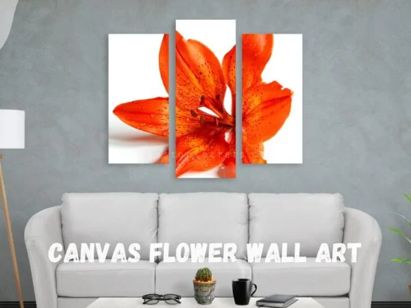 Canvas Flower Wall Art: Floral Prints & DIY Projects