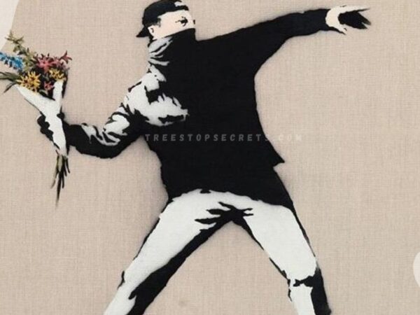 Banksy Flower Thrower: Decoding Artistic Symbolism